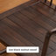 Chaise berçante de salon en bois massif