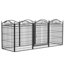Enclos pour chien 8 panneaux