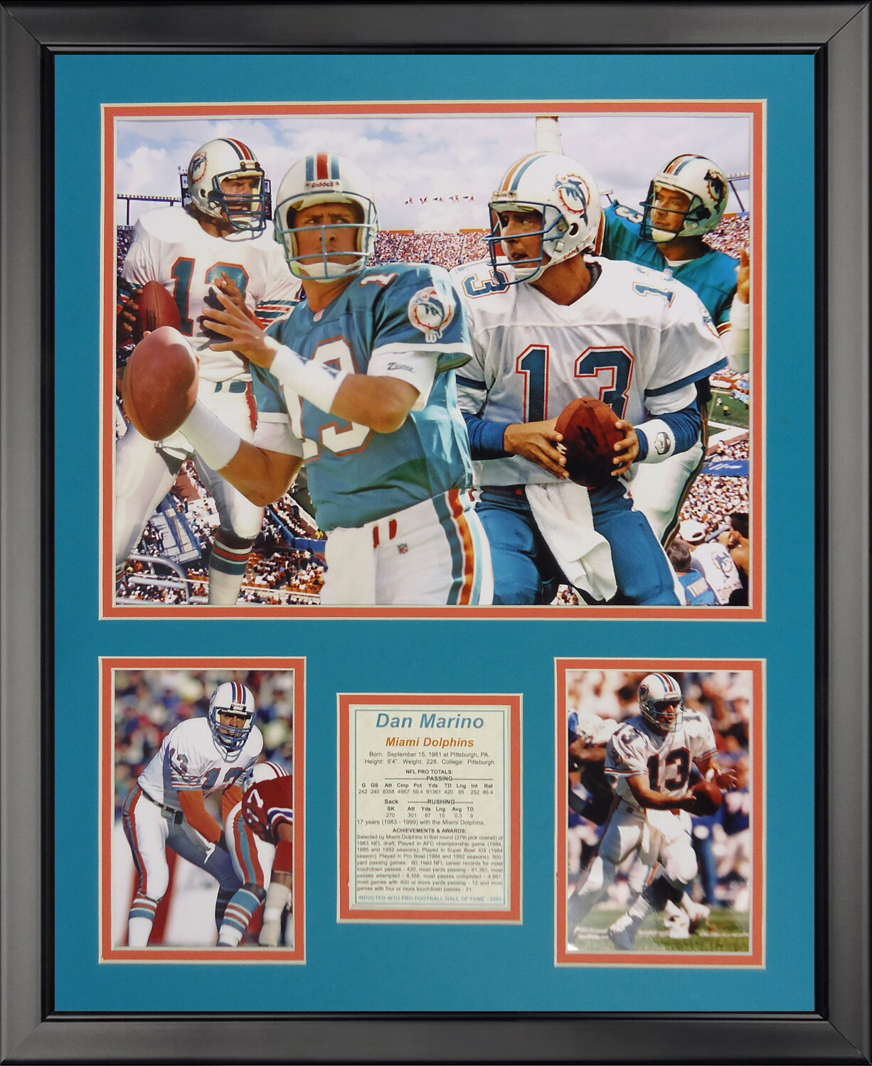 Dan Marino NFL Memorabilia, Dan Marino Collectibles, Verified