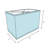 10'' H Fabric Rectangle Lamp Shade-50636376