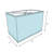 10 in. H Fabric Rectangle Lamp Shade-50636376