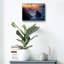 Art mural en verre Highland Dunes «Coquille Point Twilight» par Rick Berk-1749587904