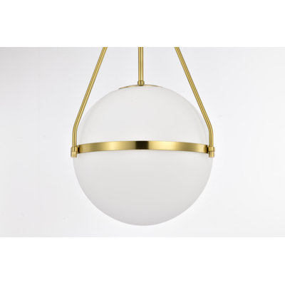 Plafonnier semi-encastré contemporain en métal avec globe givré Lomique