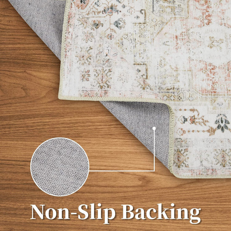 Tapis Muratbek avec envers antidérapant, Rectangle 9 pi x 12 pi