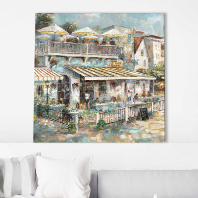 " Rooftop Cafã© Detail I " by Ruane Manning