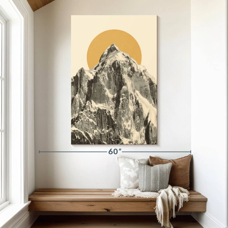 Alvord Mountainscape IV, H 51 po x l 34 po