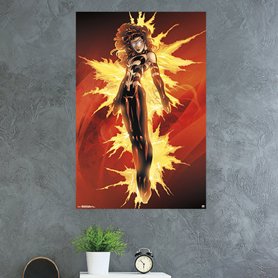 X-hommes : dark phoenix-impression papier burst