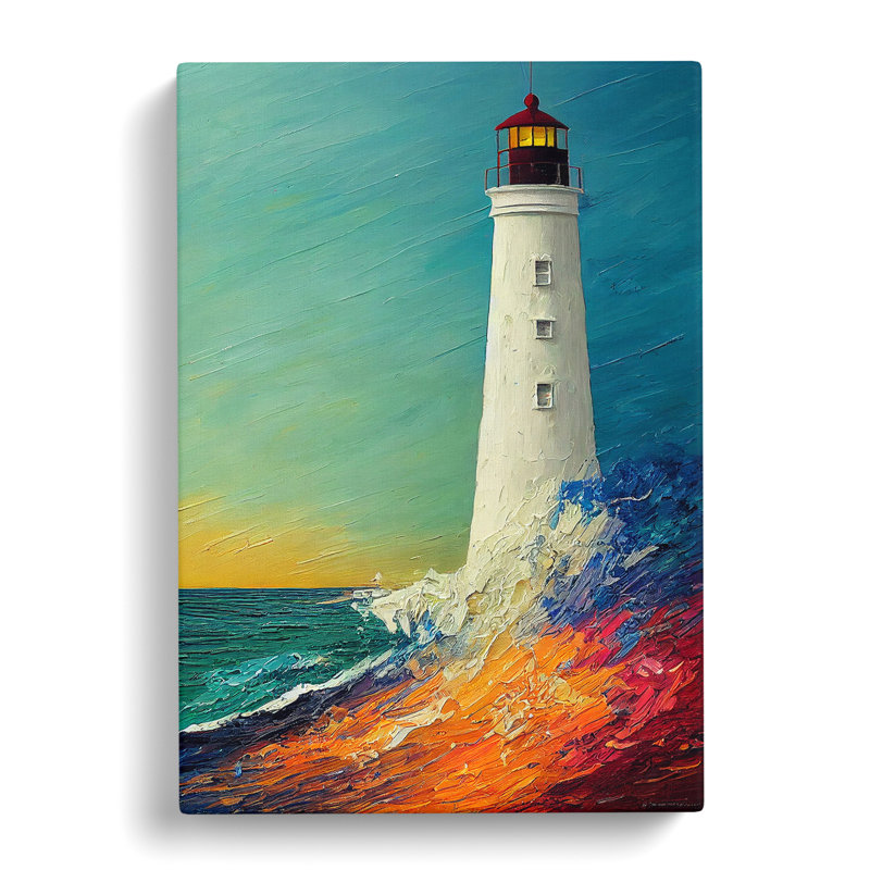 Lighthouse Vol.1 - Wrapped Canvas, 76cm H x 50cm W x 3cm D