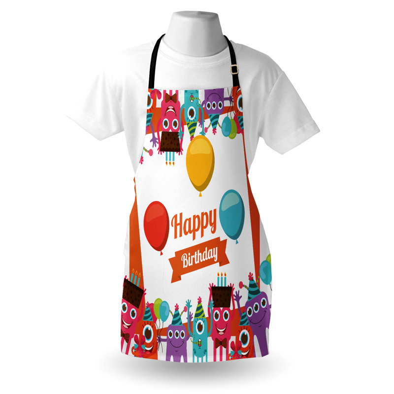 No Pattern Bib Apron
