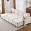 Canapé en chenille avec accoudoirs carrés-1550978666