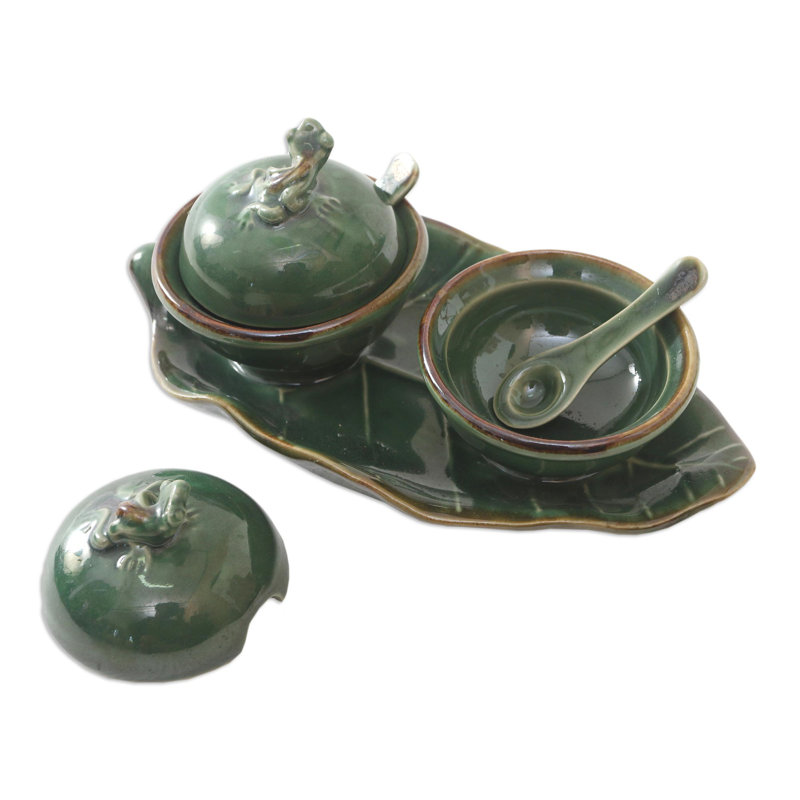 Ceramic Condiment Set