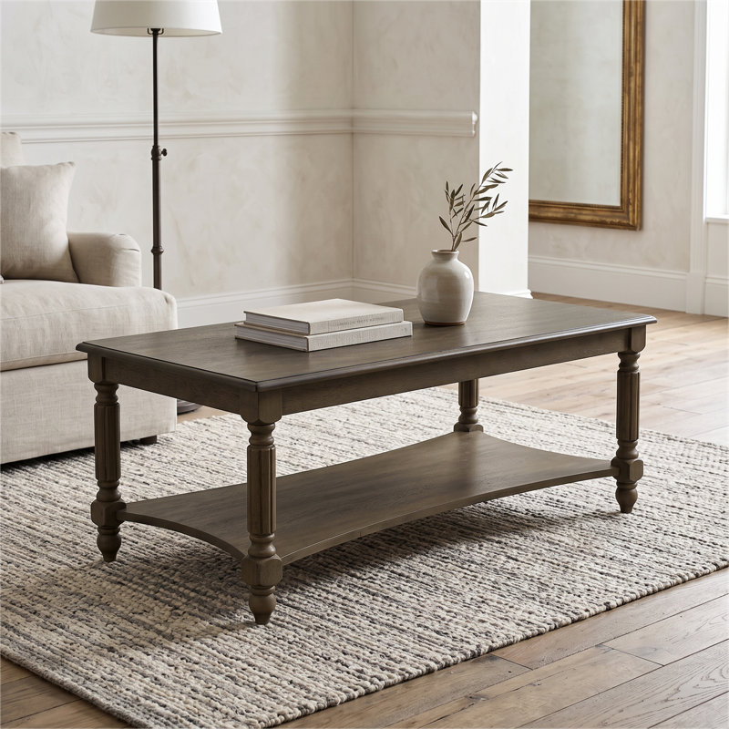 Table basse Branham, Chêne antique