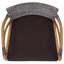 Tabouret de comptoir rembourré Caedon Gianni-1806744778