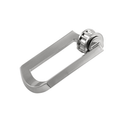 Bijou Astoria Collection Ring Pull - 3-1/8 " x 1-3/4 " Cabinet Pull Satin Nickel - Traditional Hardware for Drawers & Cabinets