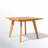 Knightly Square Teak Solid Wood Outdoor Dining Table , 40 " W 40 " D