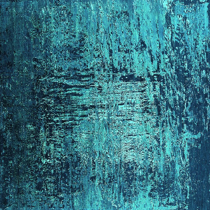Abstract Indoor Rug, Square 7'