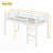 Solid Wooden Twin Loft Bed with Ladder-1817497882