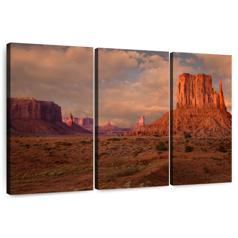 Alvord Monument Valley Butte, 20" H x 33" W