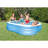 Plastic Square Inflatable Pool 22'' H x 90'' W x 90'' L