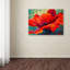 Kucera «Red Poppy III», reproduction sur toile tendue-22073089