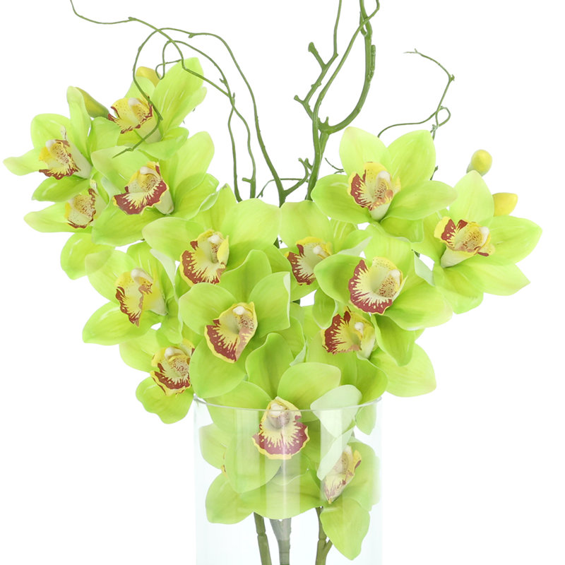 Orchid Faux Floral in Vase