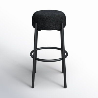 Colombe Upholstered Stool with Metal Frame