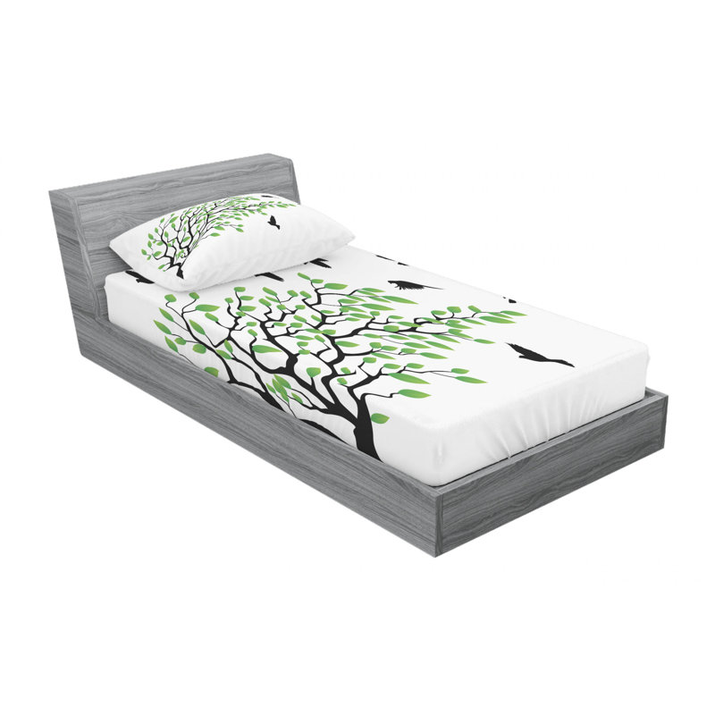 Microfiber Sheet Set, Twin XL Sheet Set + Fitted Sheet + 1 Pillowcase