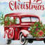 Ensemble de deux coussins Merry Christmas Tis The Season Thow