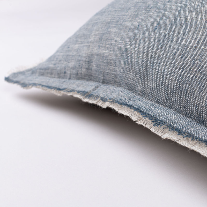 Brissia Peacock, Linen Pillow - Euro, Peacock