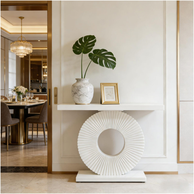 Elegant Entryway Table,Sturdy Hall Table,Versatile Console Table