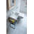 Duravit DuraSquare Ceramic Rectangular Vessel Bathroom Sink