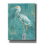 «Coastal Egret II Dark» par Sue Schlabach, estampe numérique sur toile-1533932782