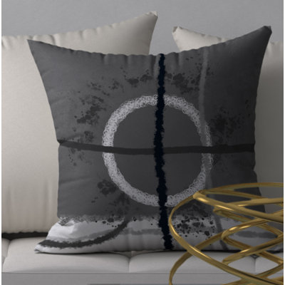 Debonair Stylish Square Pillow Cover & Insert