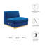 Fauteuil modulaire en velours Sanguine Channel-88903416