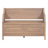 Rustic Style Solid Wood Entryway Multifunctional Storage Bench With Safety Hinge (Brown)-920574382