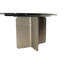 Antwaun Oval Metal Base Dining Table
