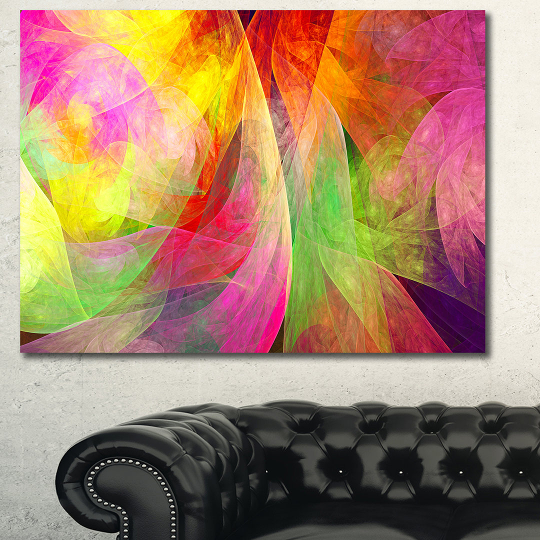 " Spectacular Multi-Color Pattern " Design Art 