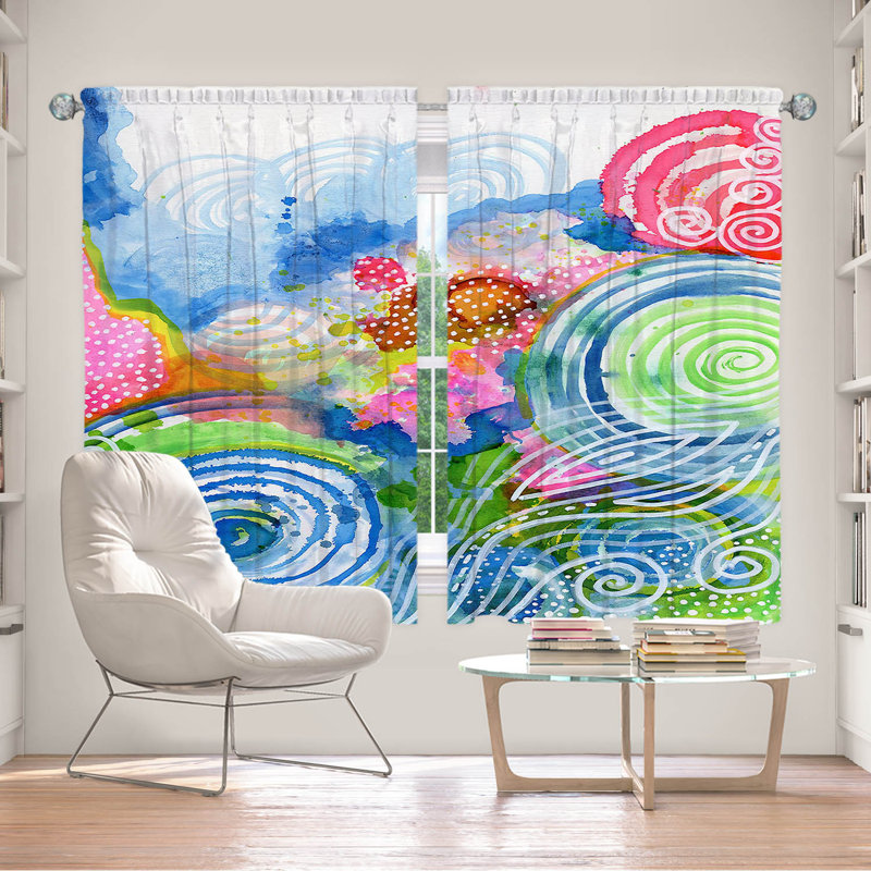 Paire de rideaux obscurcissant en polyester Francklyn, L 56 po x L 78 po