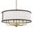 6 - Light Dimmable Drum Chandelier-70048064