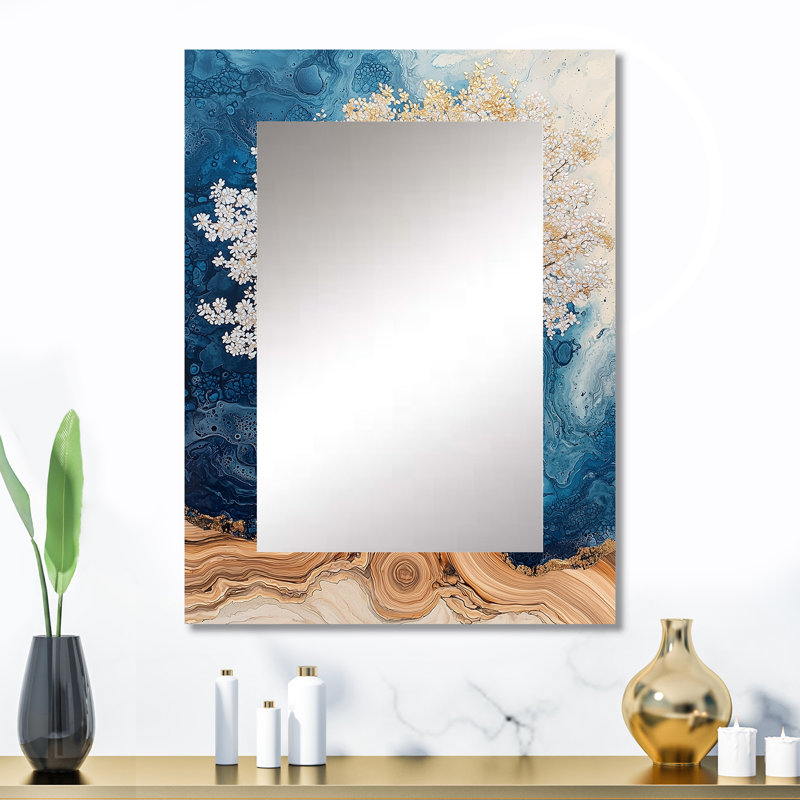 Winthrope III - White Traditional Wall Mirror, 32 po x 24 po