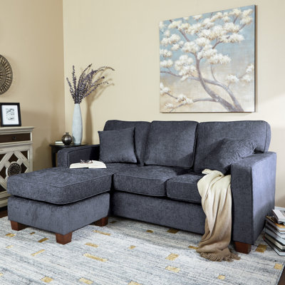 Kehlani Upholstered L-Shaped Sectional Reversible