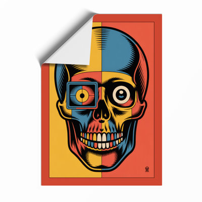 Divided Skull Modern - Print