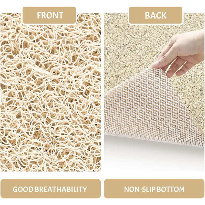 Non Slip Shower Mats For Inside Shower, 17X30 Inch, Anti-Slip Ba...