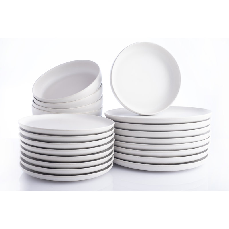 Service de table 24 pièces Porto By Stone Lain Macchio, Blanc