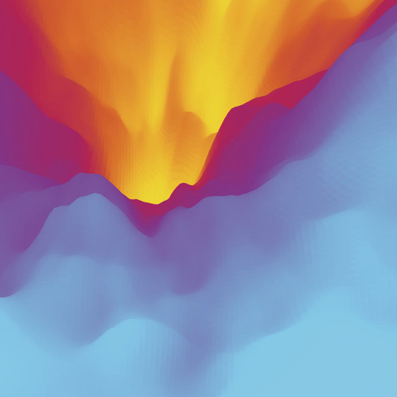 Lava. Abstract Background. Modern Pattern. - Wrapped Canvas Print, 30cm H x 30cm W x 3.8cm D