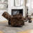 33" Wide Manual Upholstered Rocker Recliner-1946299979