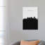 Edmonton, Canada City Skyline by Ayse Deniz Akerman - Print on Canvas-63929407-63929403