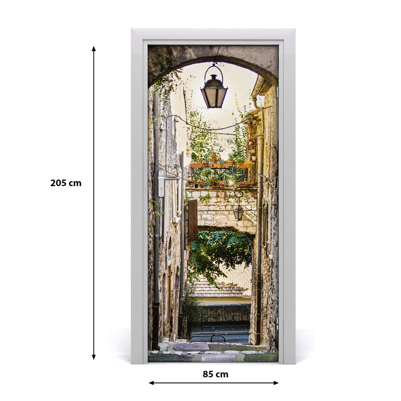 Old Town Door Decal