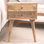 Alisha 45cm W Solid Wood Bedside Table