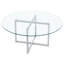 Aarron Cross Legs Coffee Table